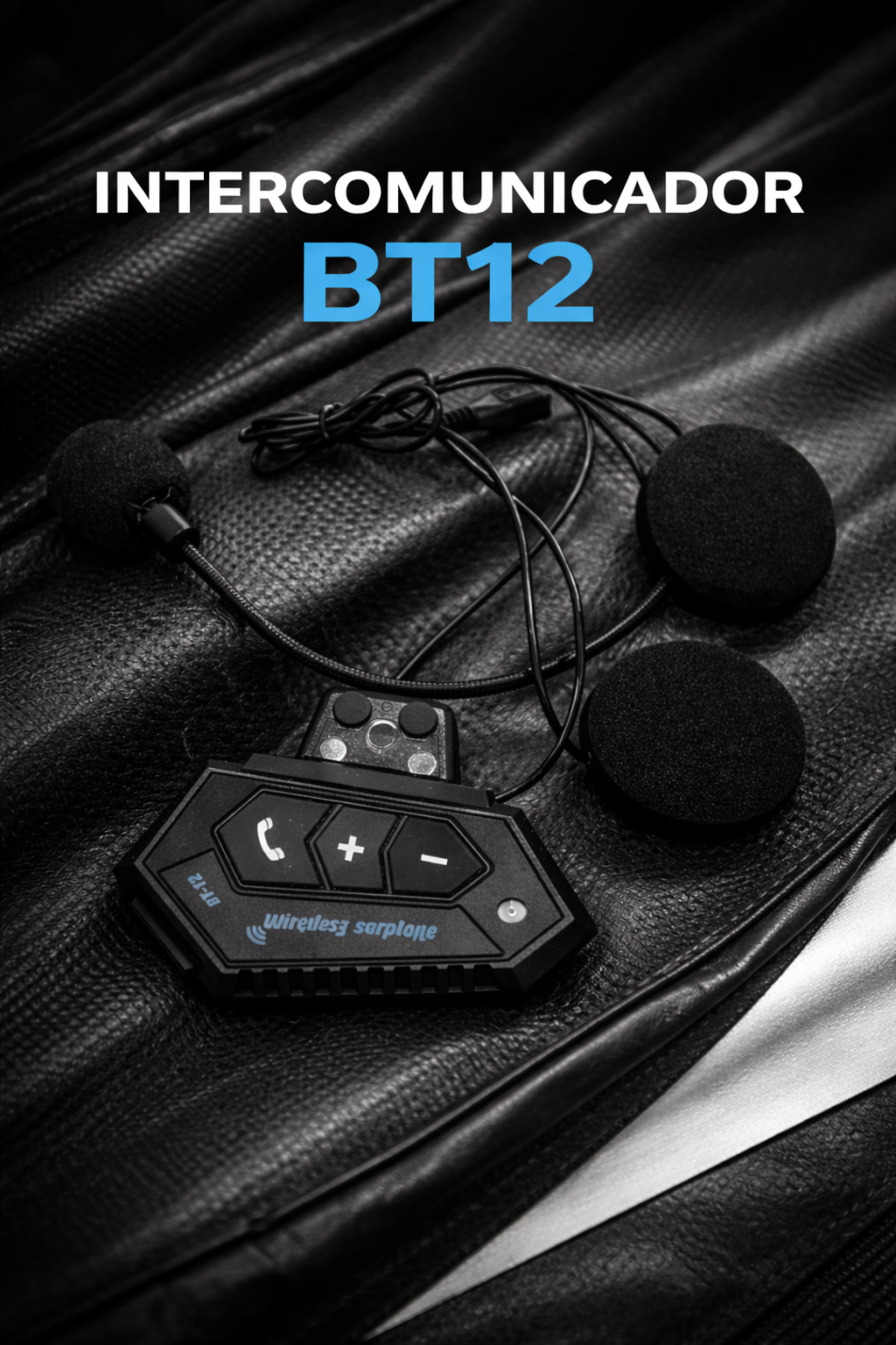 Intercomunicador BT12 tú para casco